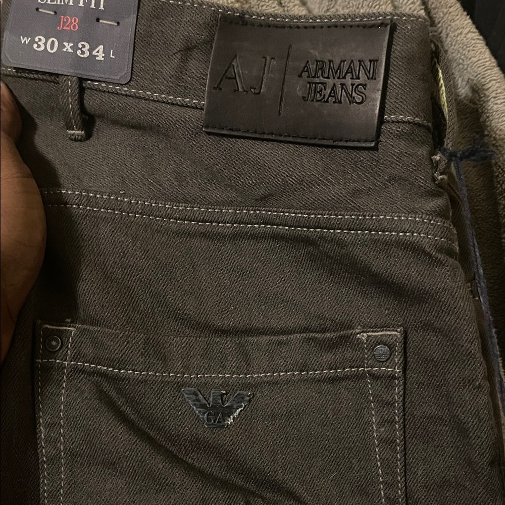Armani Jeans in Charcoal